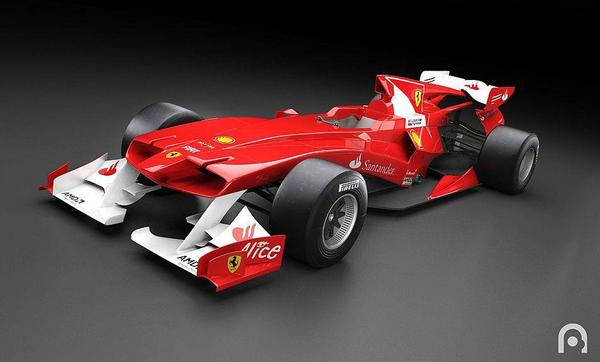 Formula One Fans On Ferrari F1 Concept