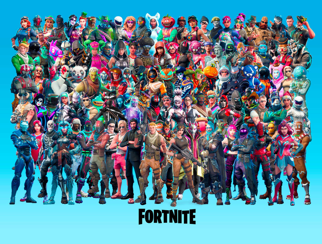Fortnite Characters Wallpaper