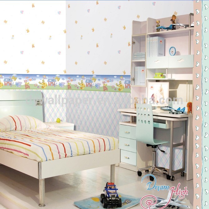 Soundproof Non Woven Wallpaper For Kids Room Decoration Buy