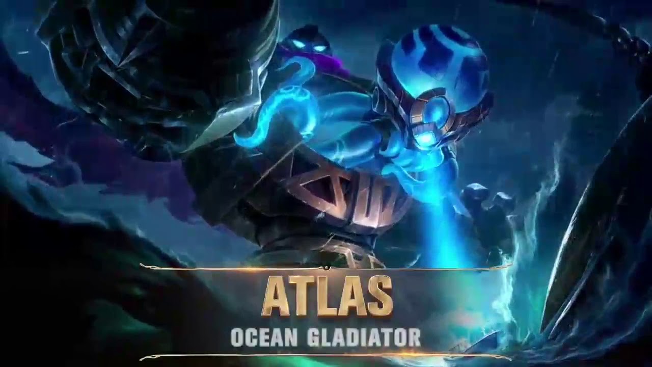 Atlas The Ocean Gladiator Mobile Legends Moving Wallpaper