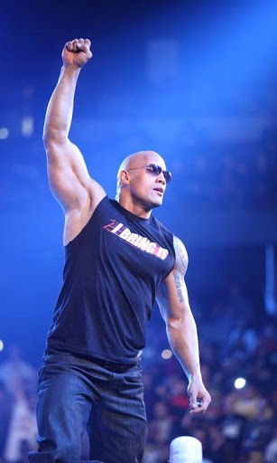 Bigger The Rock Wwe HD Live Wallpaper For Android Screenshot
