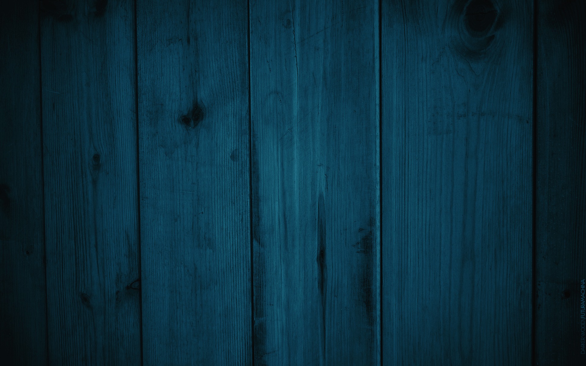 Wood Blue Wallpaper Original