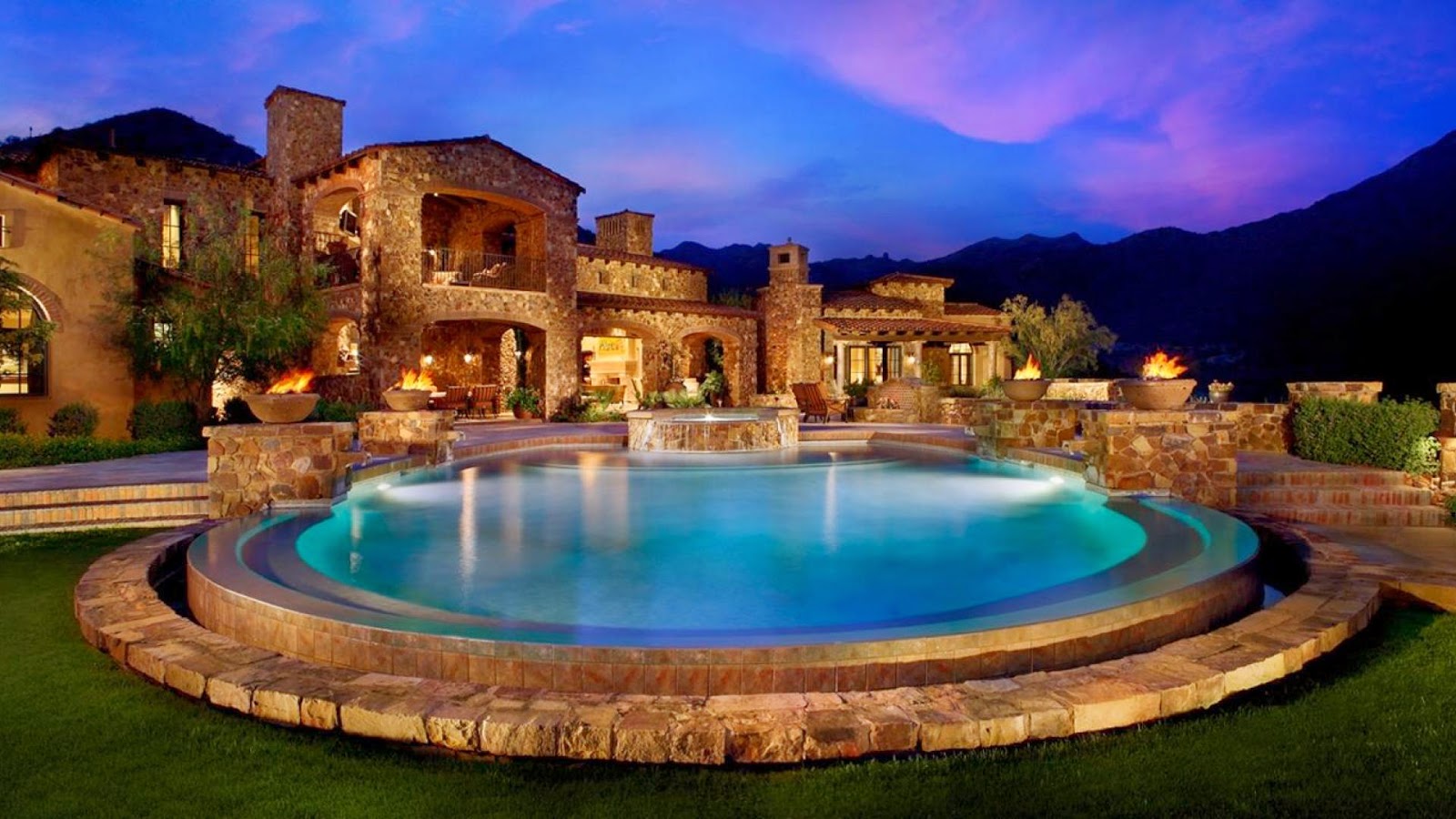 Luxury House HD Wallpaper