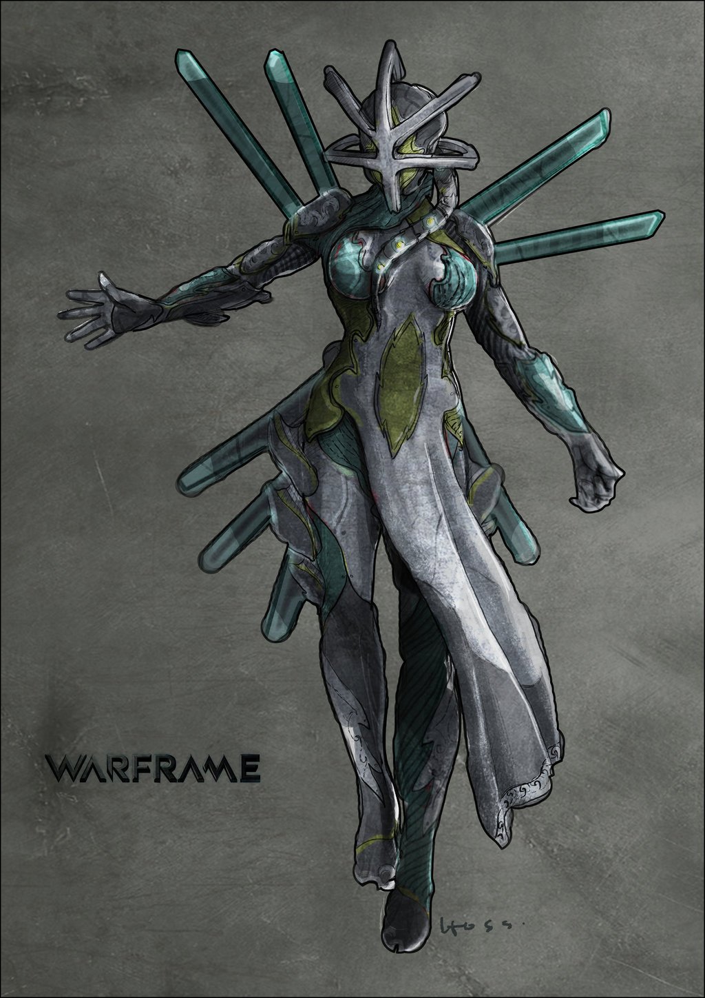 Warframe   NYX Prime by wolf in bound 1024x1448