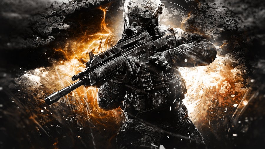 Call of Duty Black Ops Awesome Wallpaper by TheSyanArt