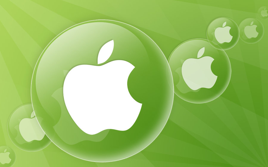Apple Bubble Wallpaper Mac