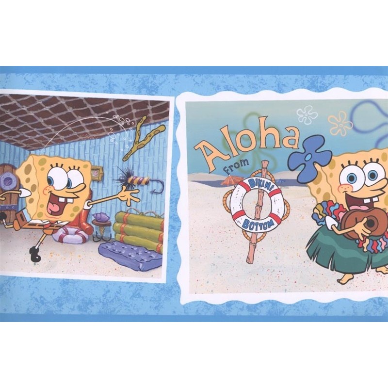 Free download Wallpaper Border Kids Spongebob Travels Border [800x800