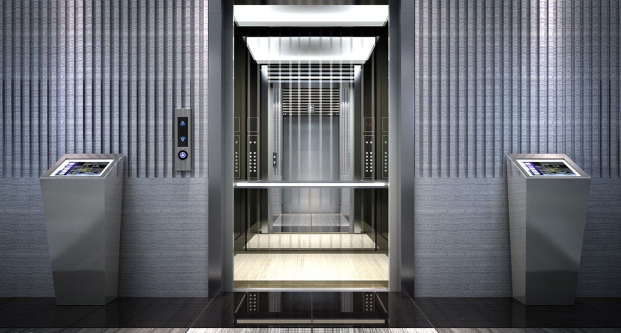 Lift Hall Elegant Style 3d House