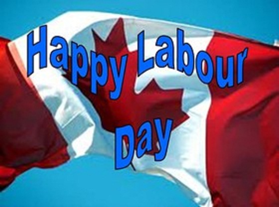 Canada Labor Day Printable Flag Wallpaper