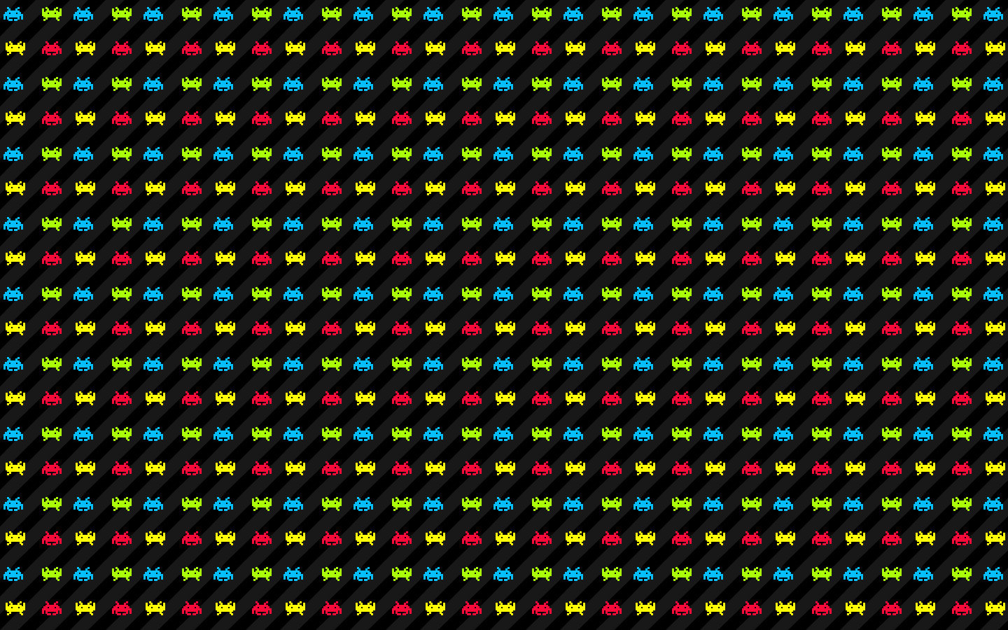 Moreha Tekor Akhe Space Invaders Wallpaper