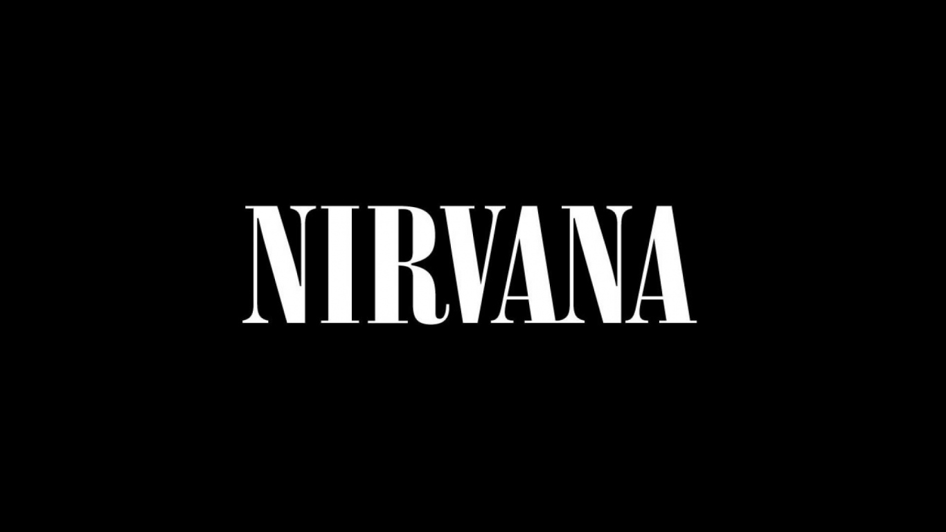 Wallpaper Nirvana Sign Font Background Letters Laptop