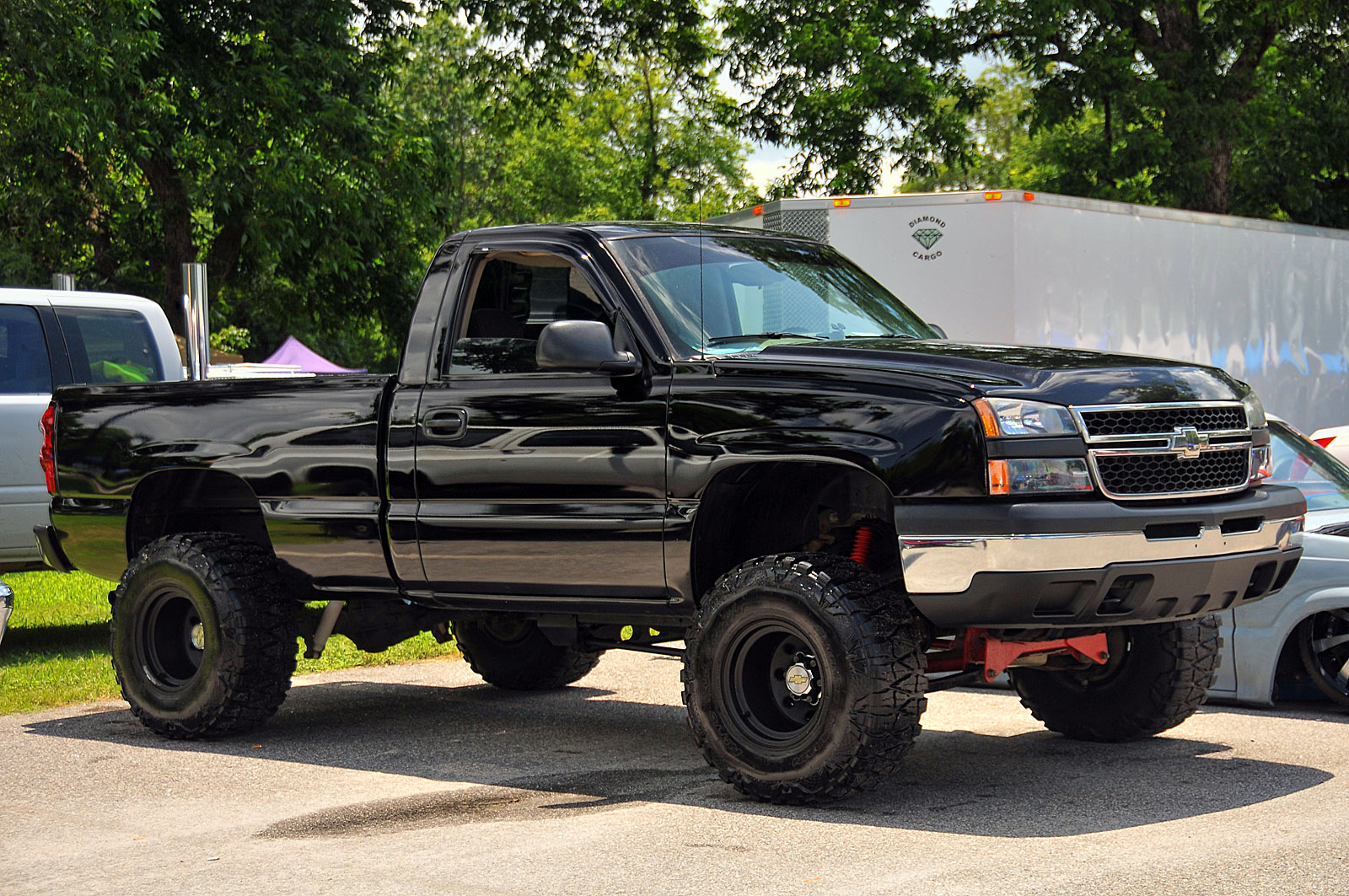 Lifted Chevy Truck Wallpaper Picture