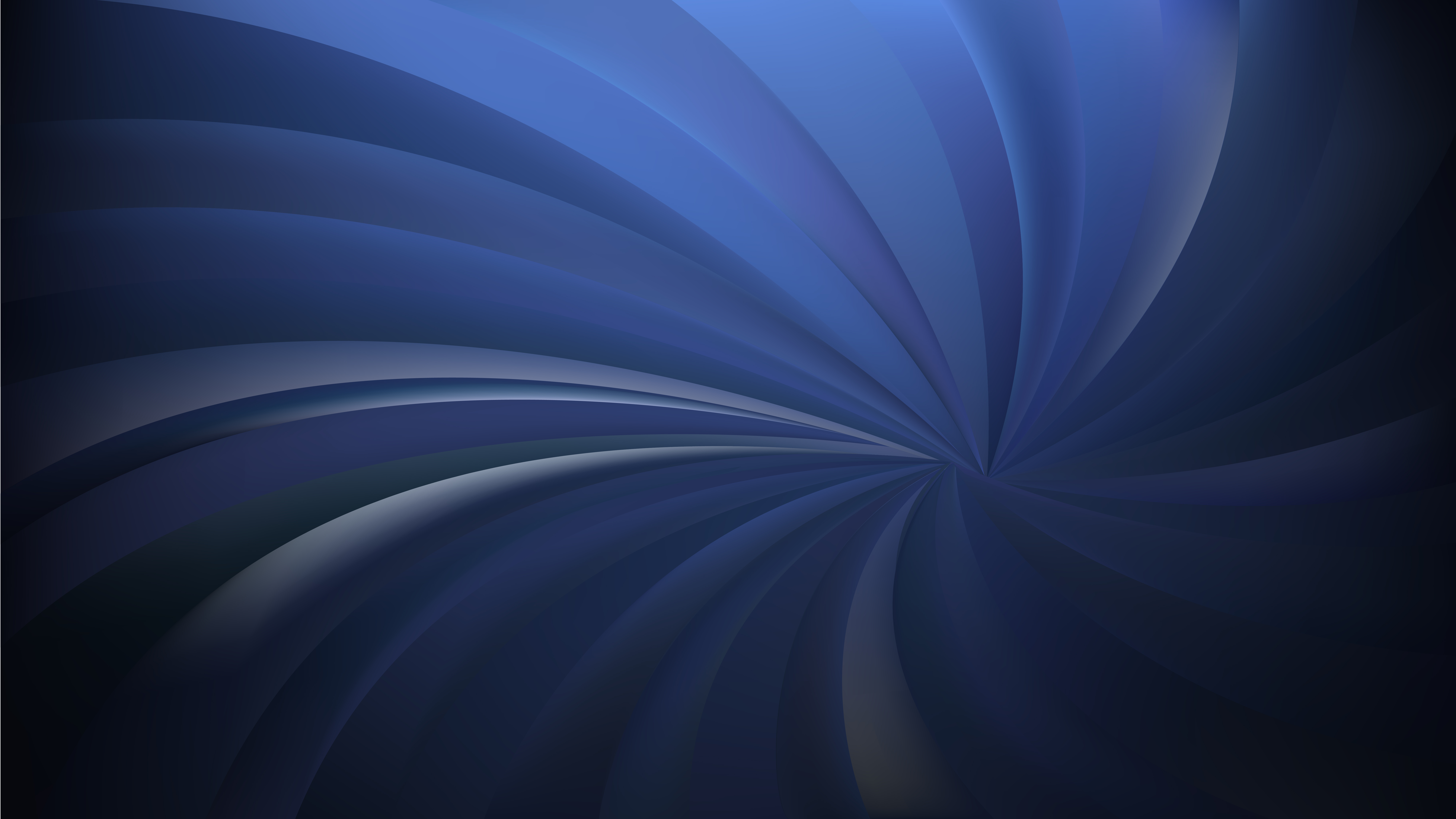 Abstract Black And Blue Twist Swirl Rays Background Image