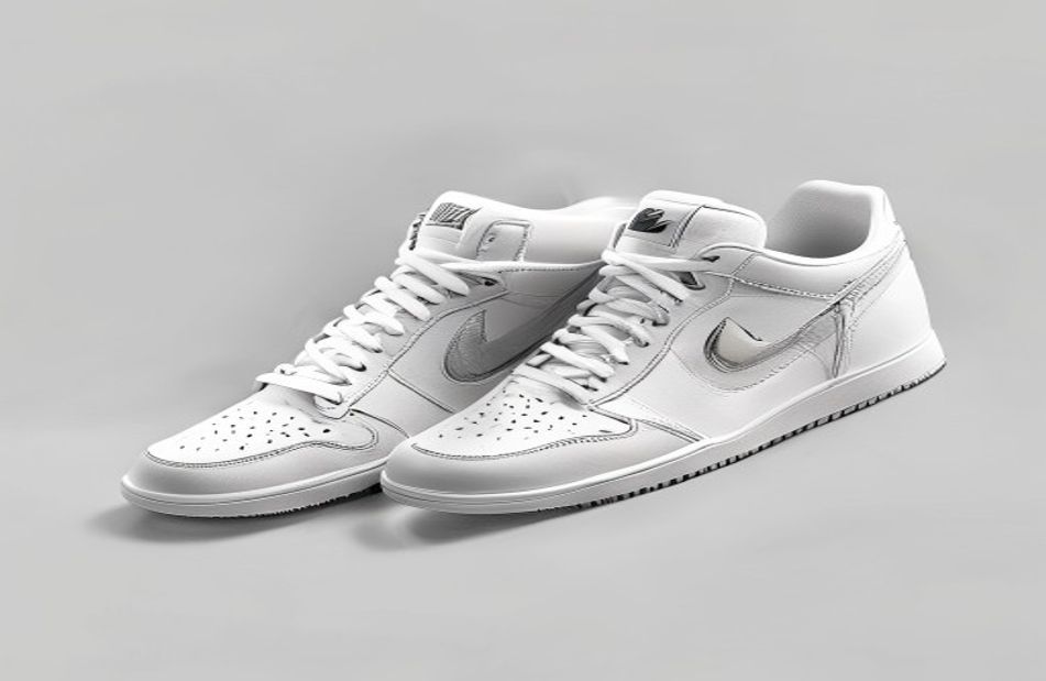 White Nike Wallpaper