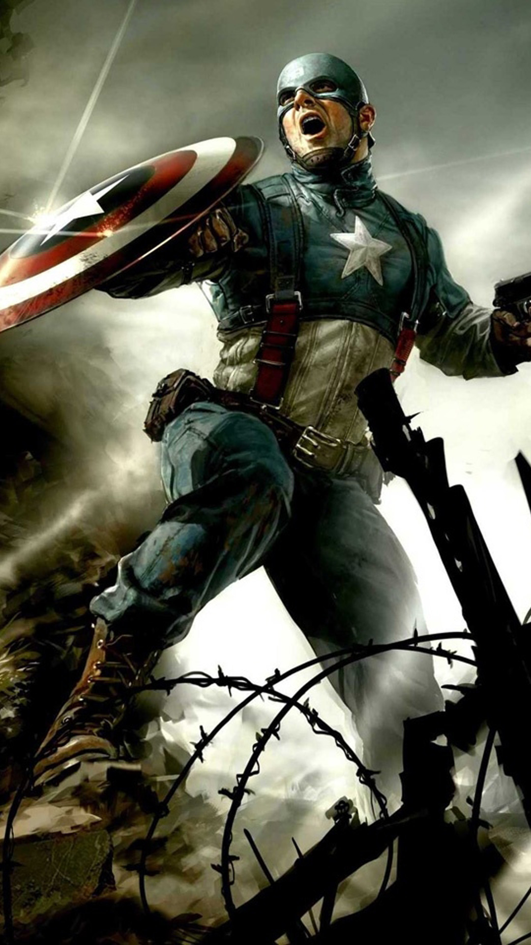 iPhone Plus Captain America Movie Games Wallpaper Wallpapermobile