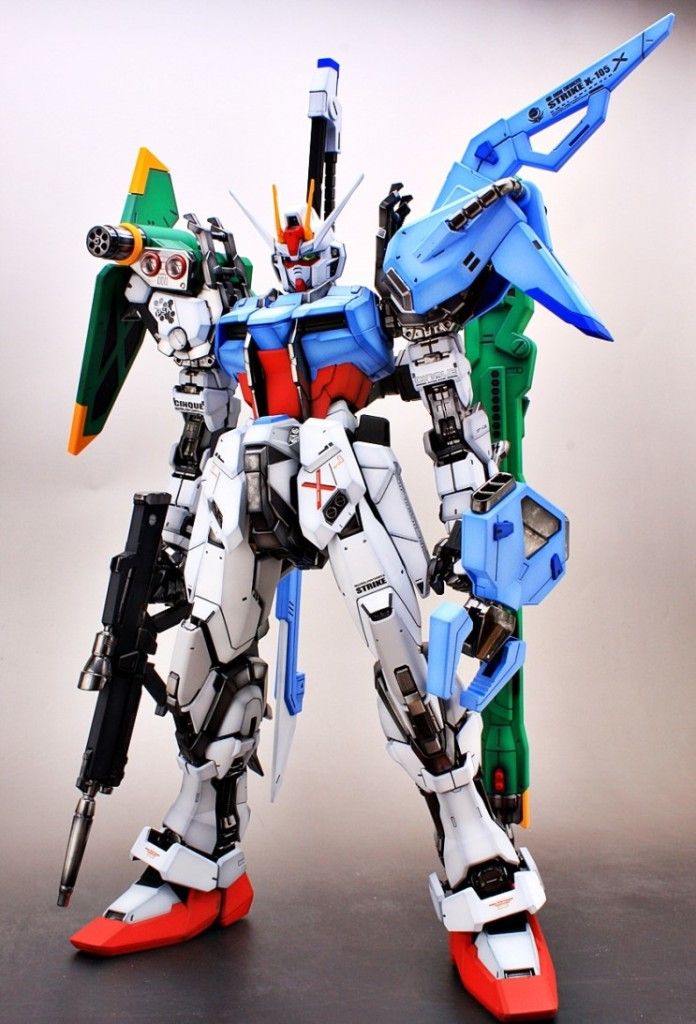 Perfect Grade Strike Gundam by livese1 Strike gundam Gundam