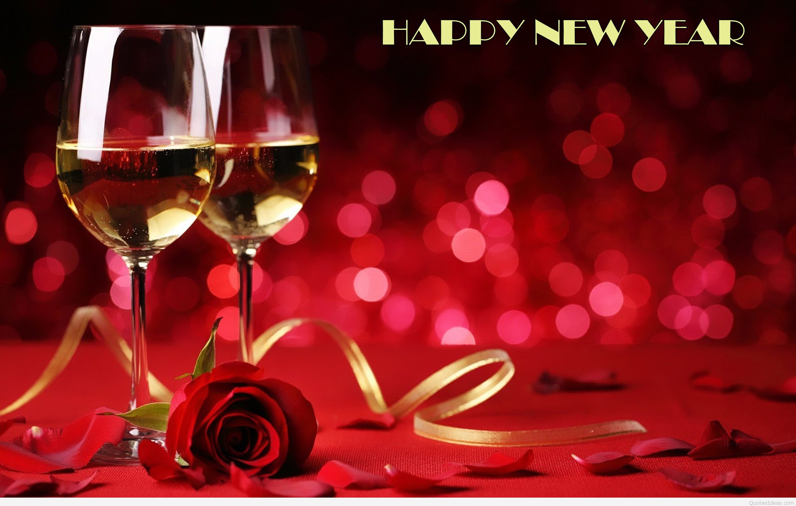 Happy New Year Eve Party HD Wallpaper