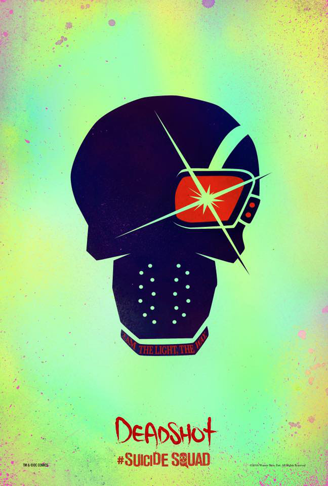Suicide Squad Image Skull Poster Deadshot HD Fond