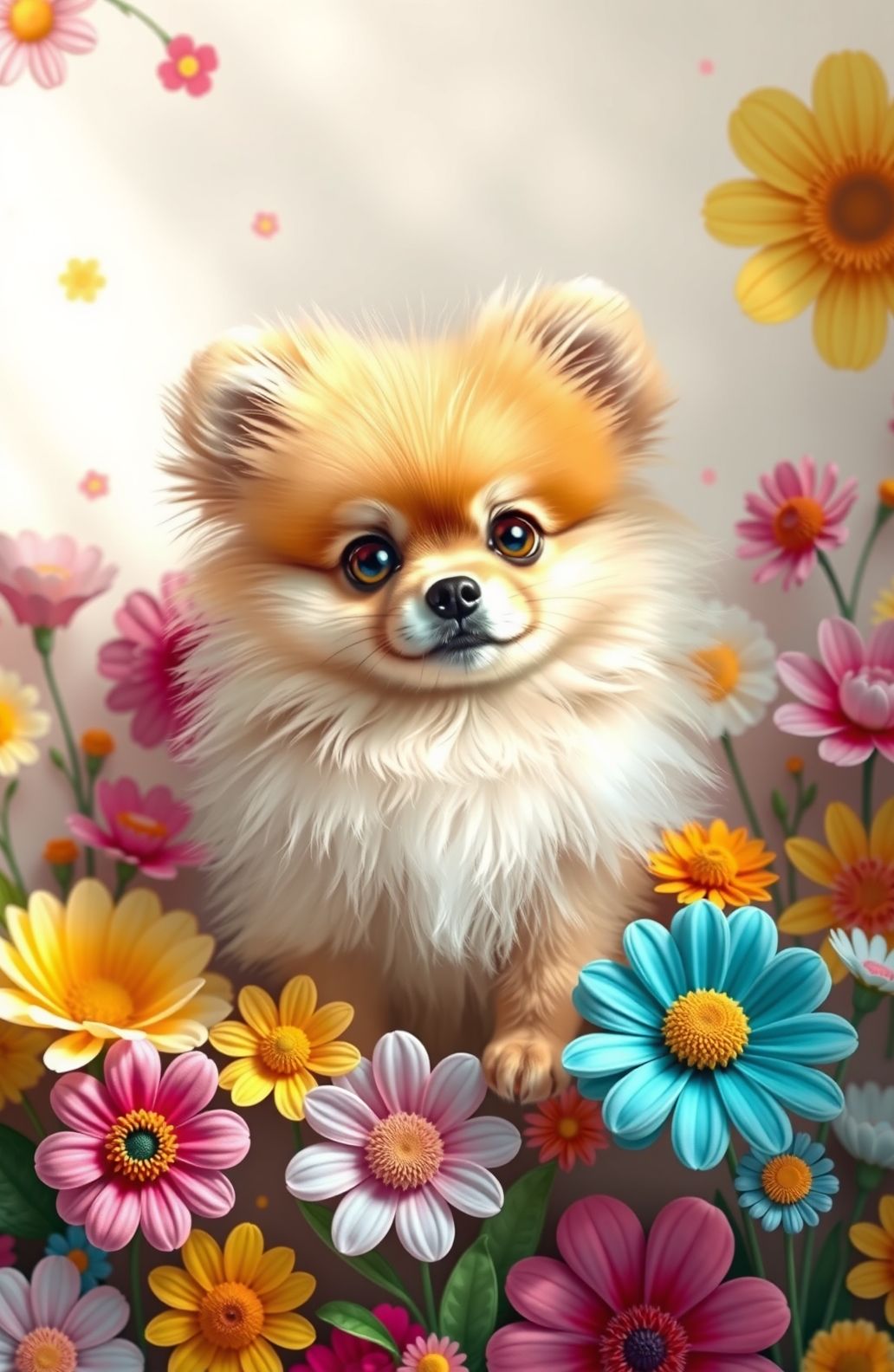 Teacup Pomeranian Wallpaper