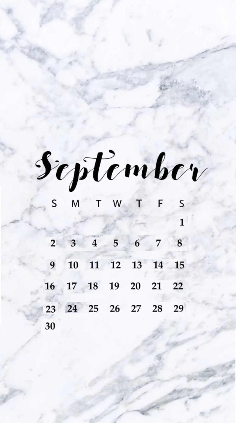 September 2018 iPhone Calendar Wallpapers Max Calendars 796x1426