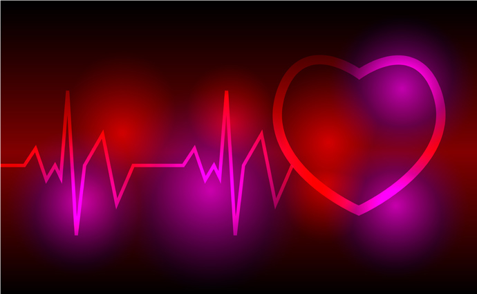 Vector medical background   heartbeat Free Vector PSD GreatVectors