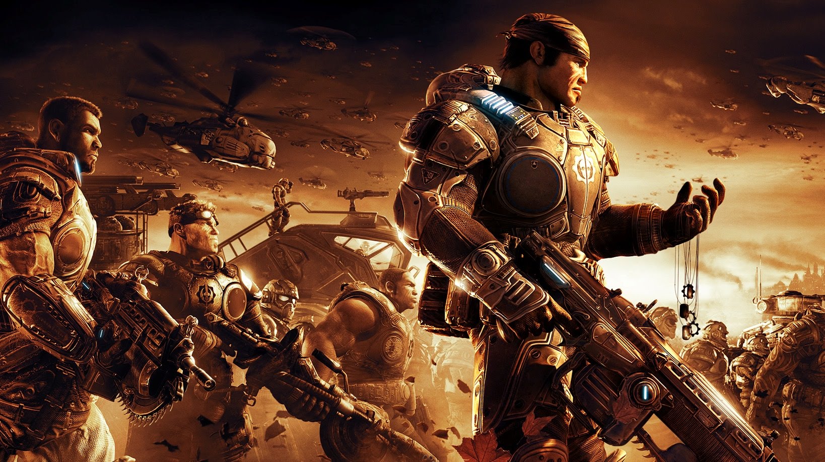 Gears Of War Quiere Alcanzar Los 4k Fps En Xbox Que El Poder De La Nube Le Ayude Wallpaper