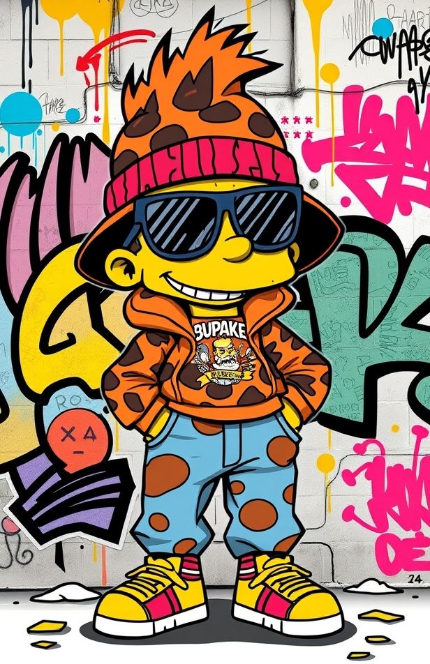 Bape Bart Wallpaper