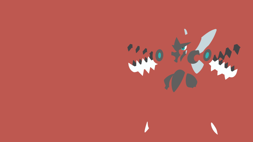 Mega Scizor Minimalist Wallpaper By Brulescorrupted