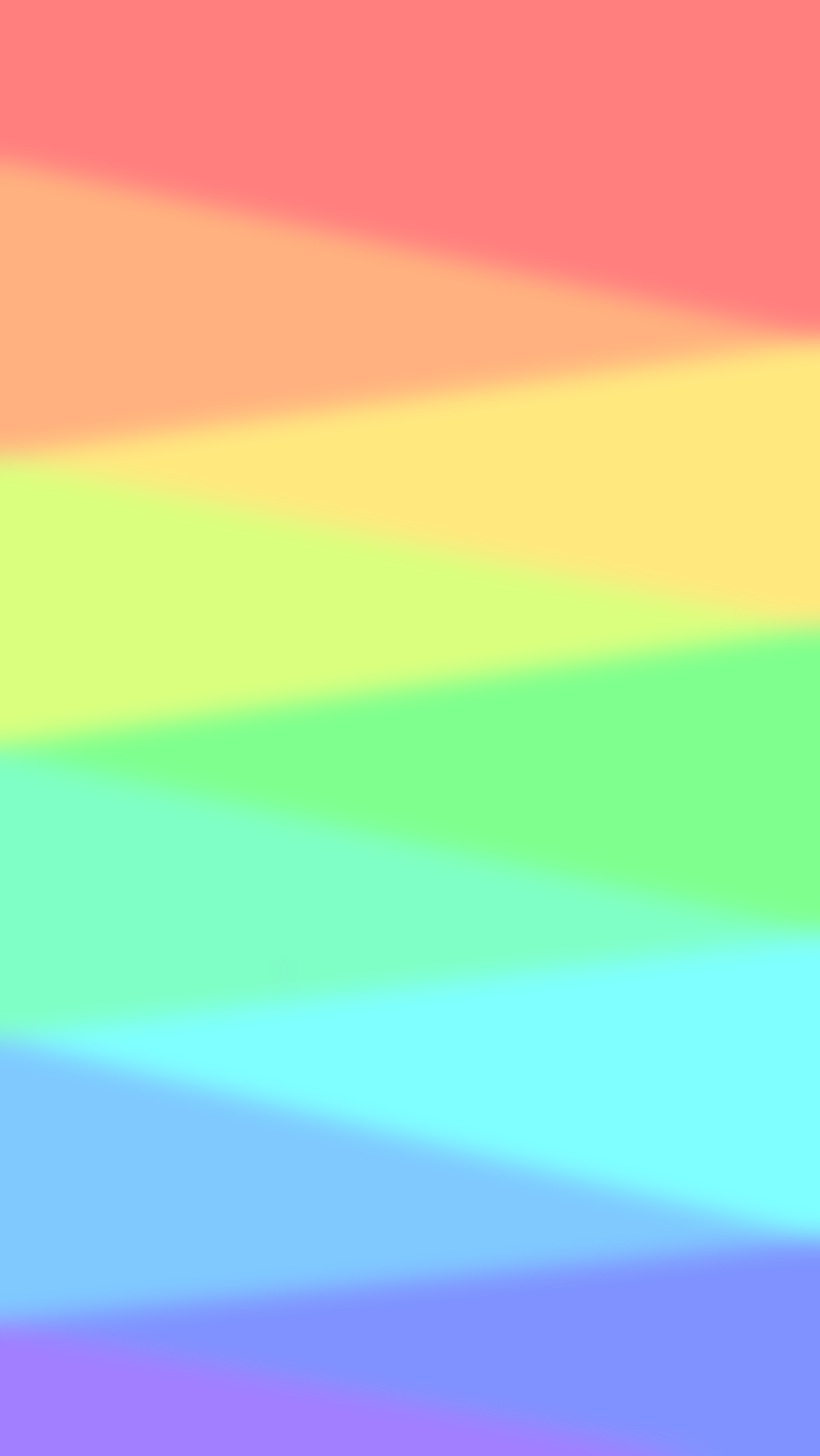Pastel Rainbow Background Custom Box By