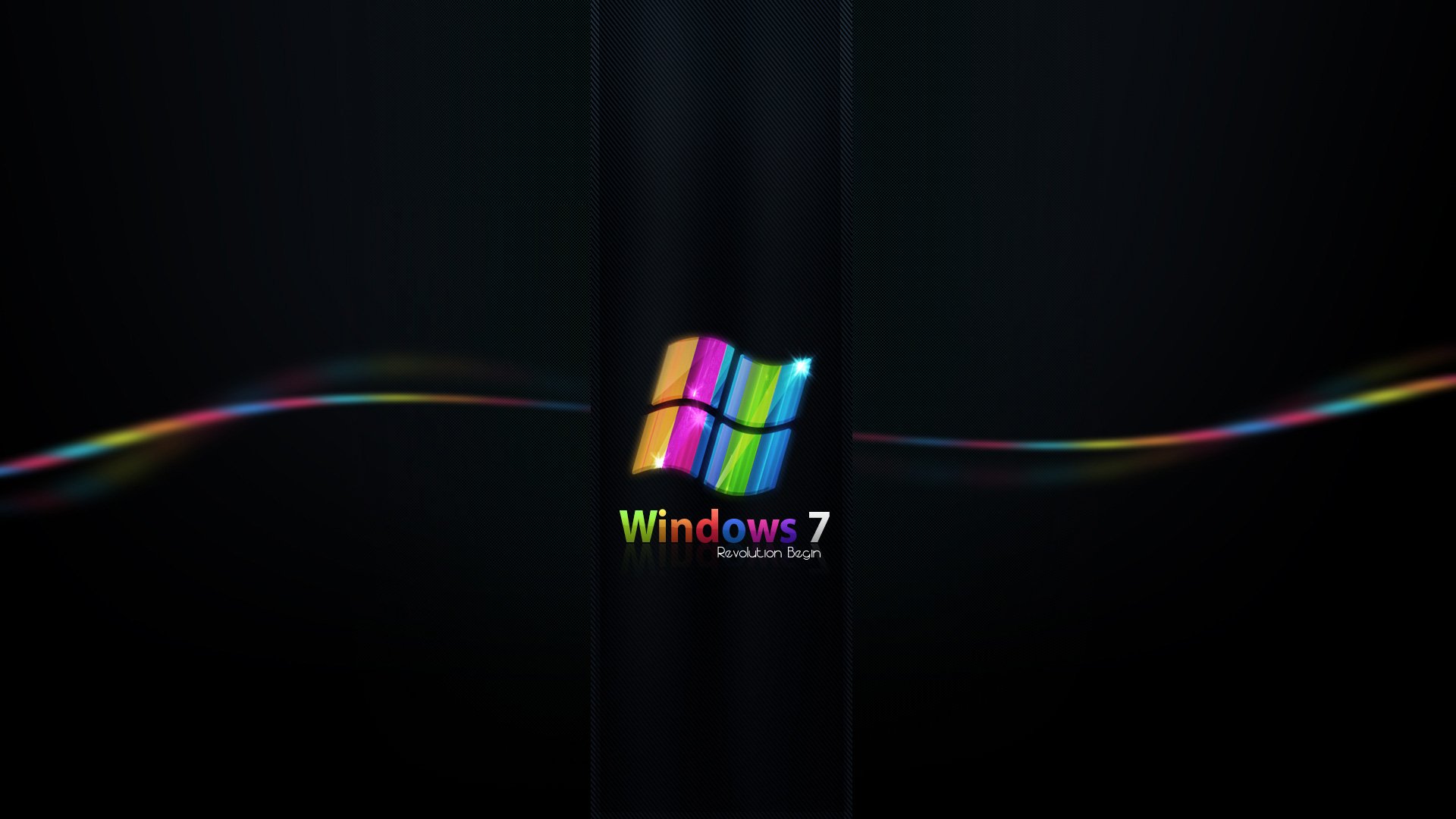 Rainbow Colored Windows 7 Wallpapers HD Wallpapers 1920x1080
