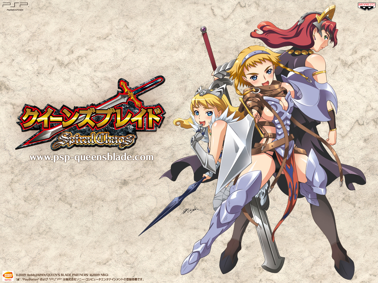 Queens Blade Spiral Chaos Fiche RPG reviews previews wallpapers