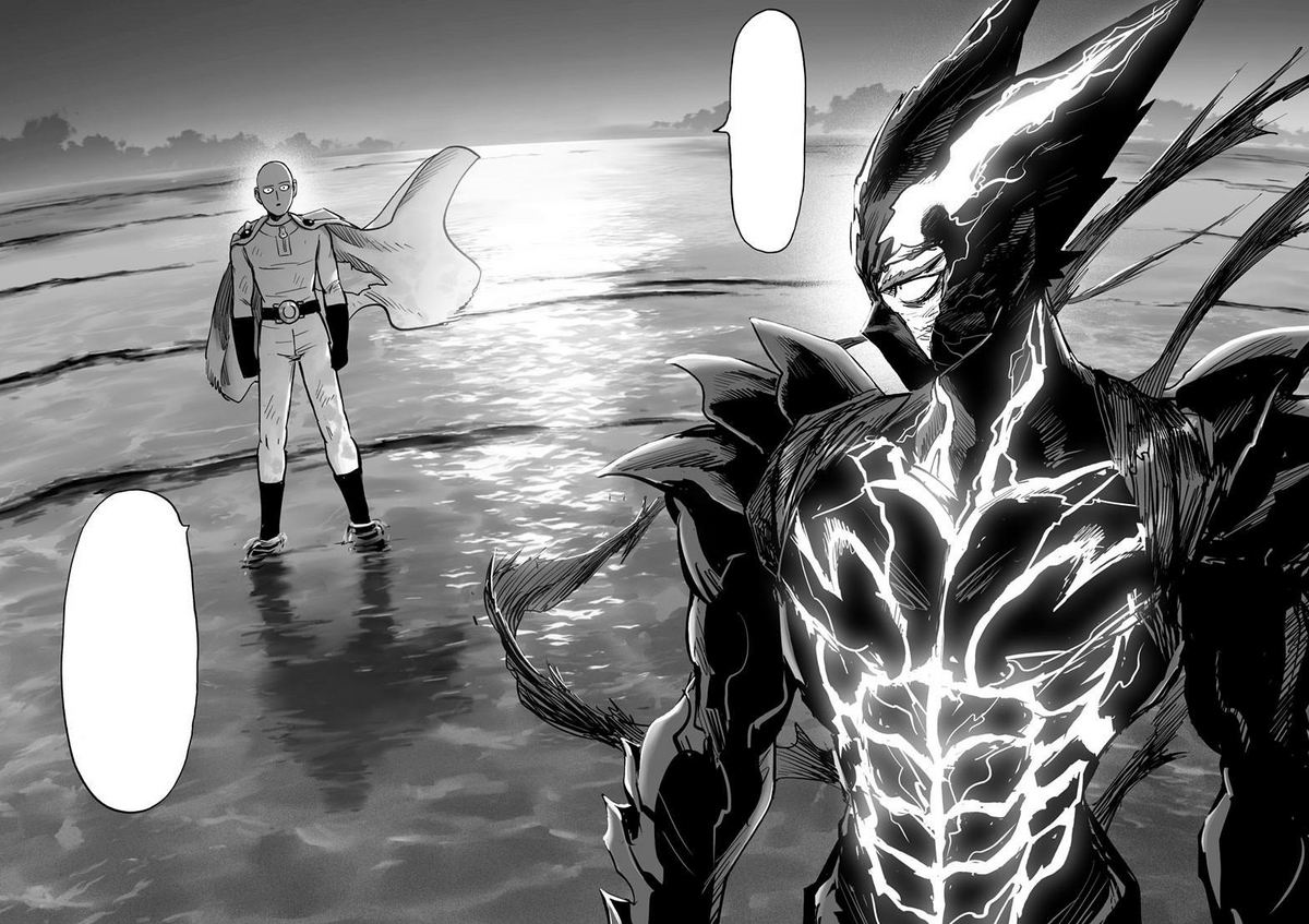 Saitama Vs Awakened Garou One Punch Man