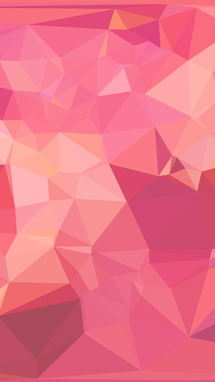 Orange And Pink Geometric   750x1334 Wallpaper   Ecopetitcat