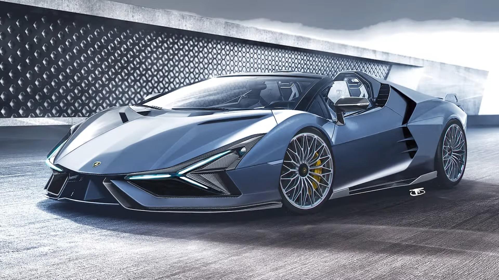 Lamborghini Aventador Successor Imagined With Sian Fkp