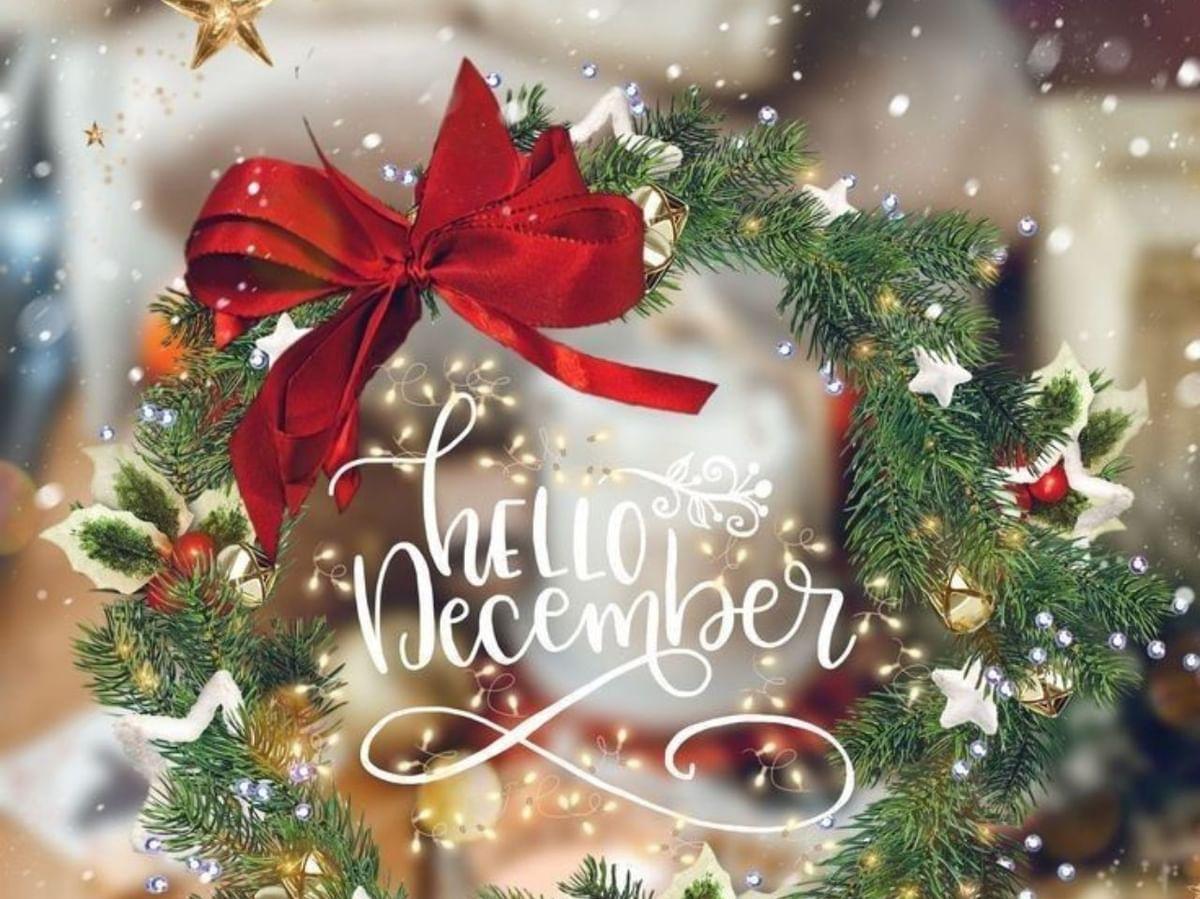 Hello December Wele Quotes Aesthetic Image HD