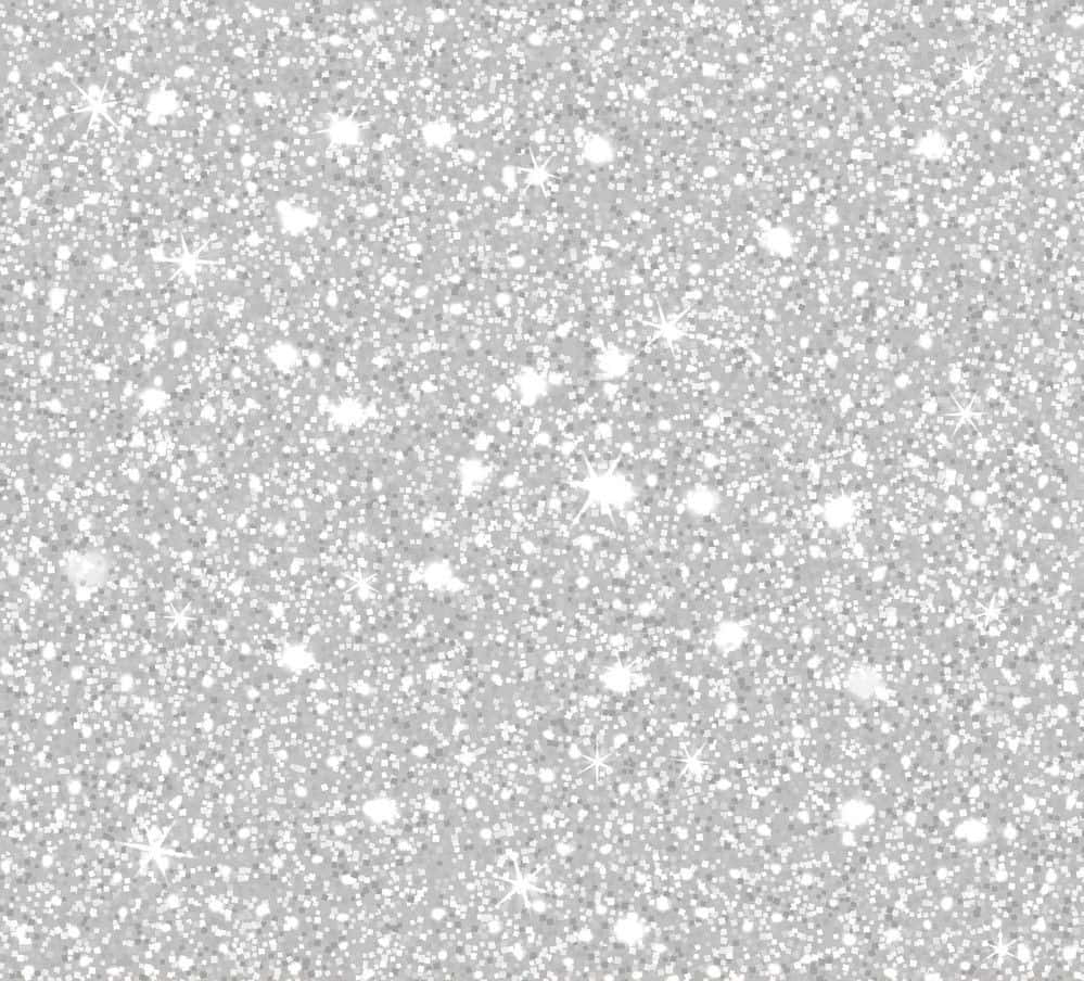 High Resolution Silver Glitter Background Wallpaper