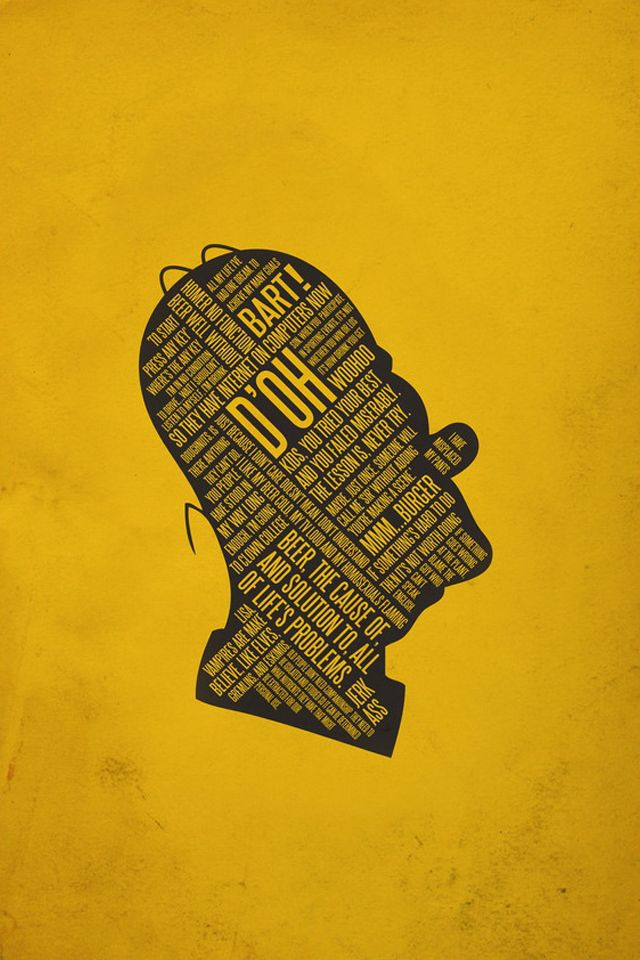 Wallpaper Homer Simpson iPhone And HD