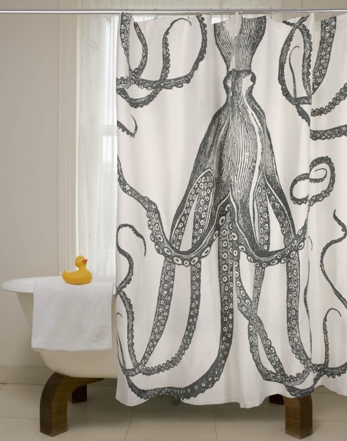 Thomas Paul Octopus Shower Curtain Click Here For Purchase