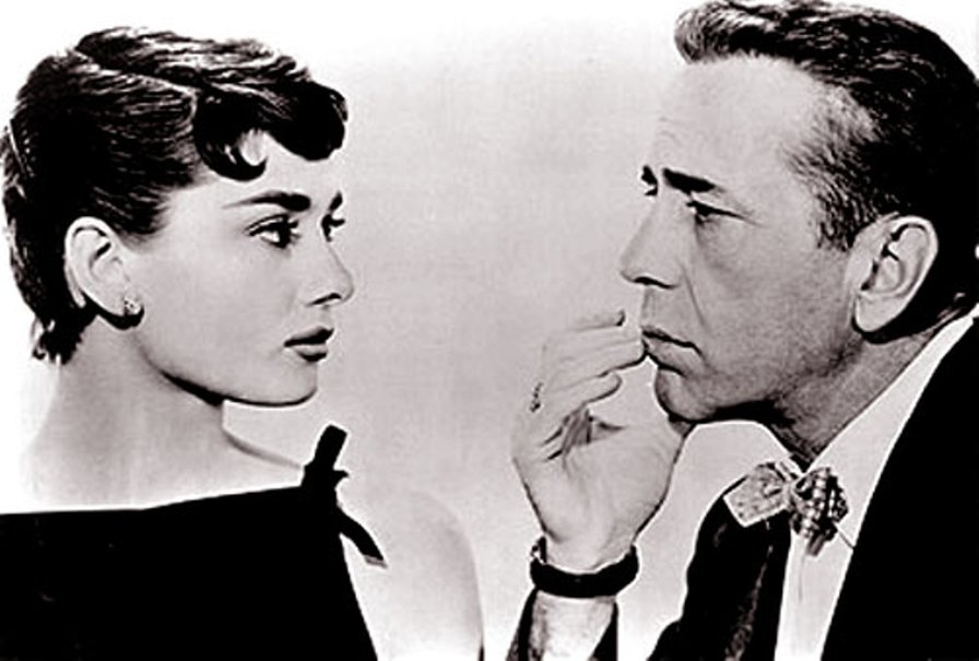 Humphrey Bogart Audrey Hepburn Wallpaper