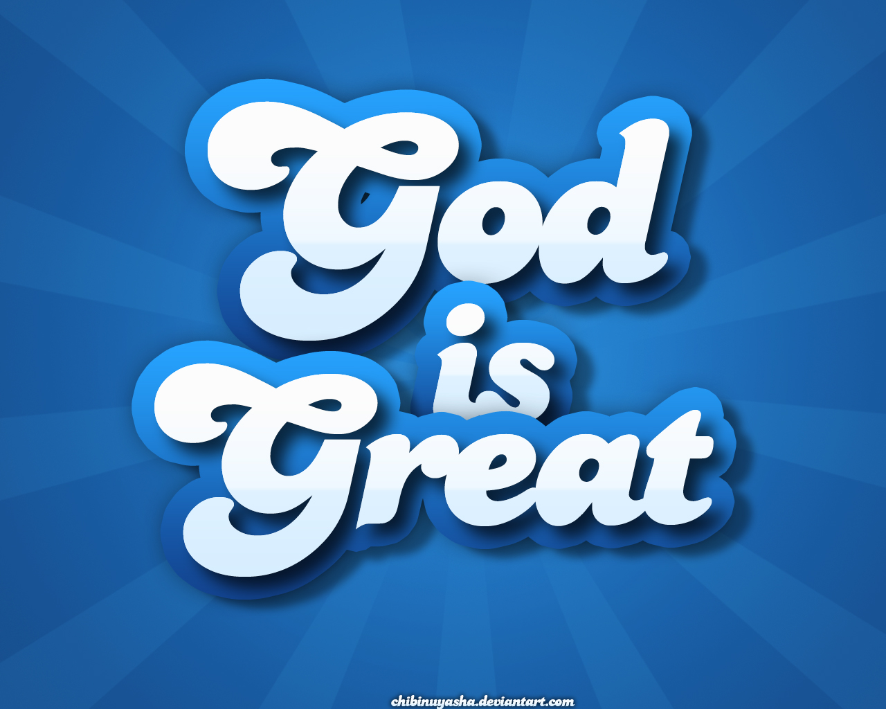 Free download God Is Good Wallpaper God is great by chibinuyasha ...
