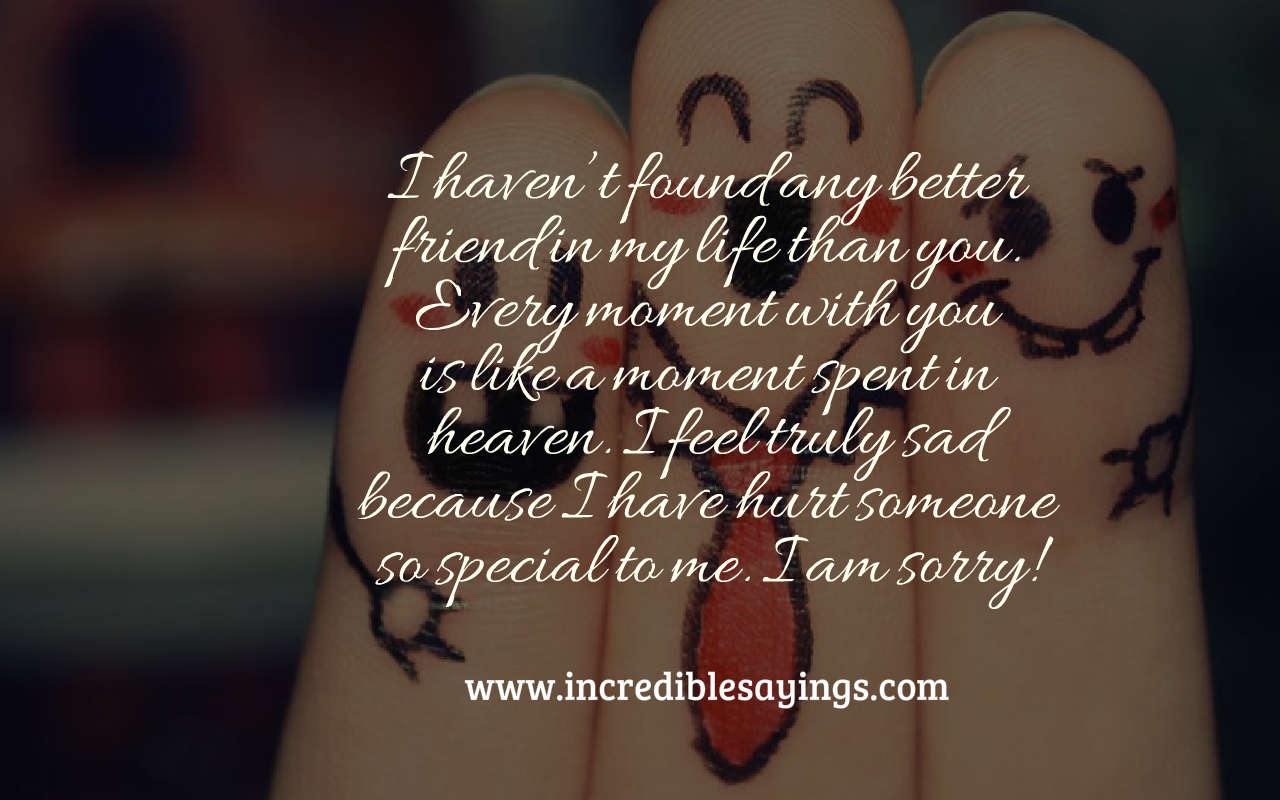 Sad Quotes For Best Friend Sorry Wallpaper Teahub Io