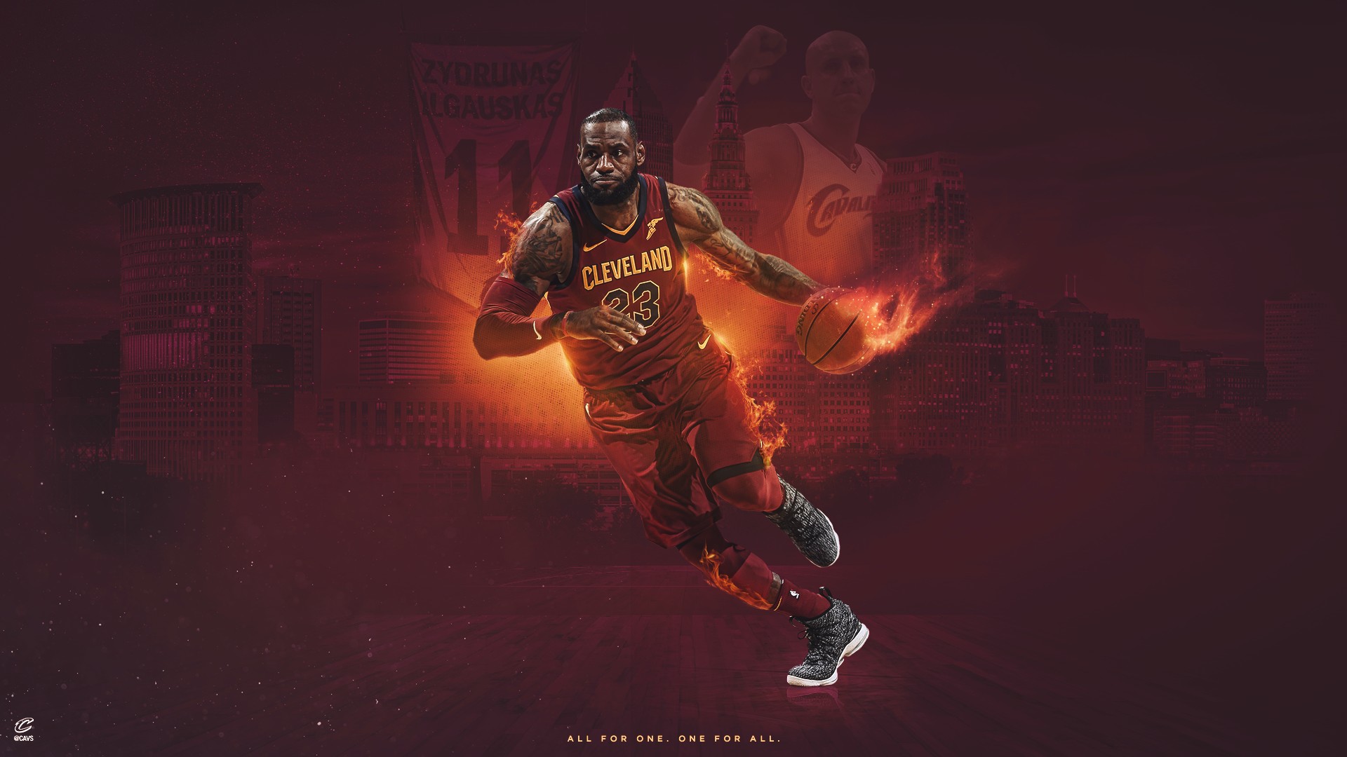Wallpaper Basketball Lebron James