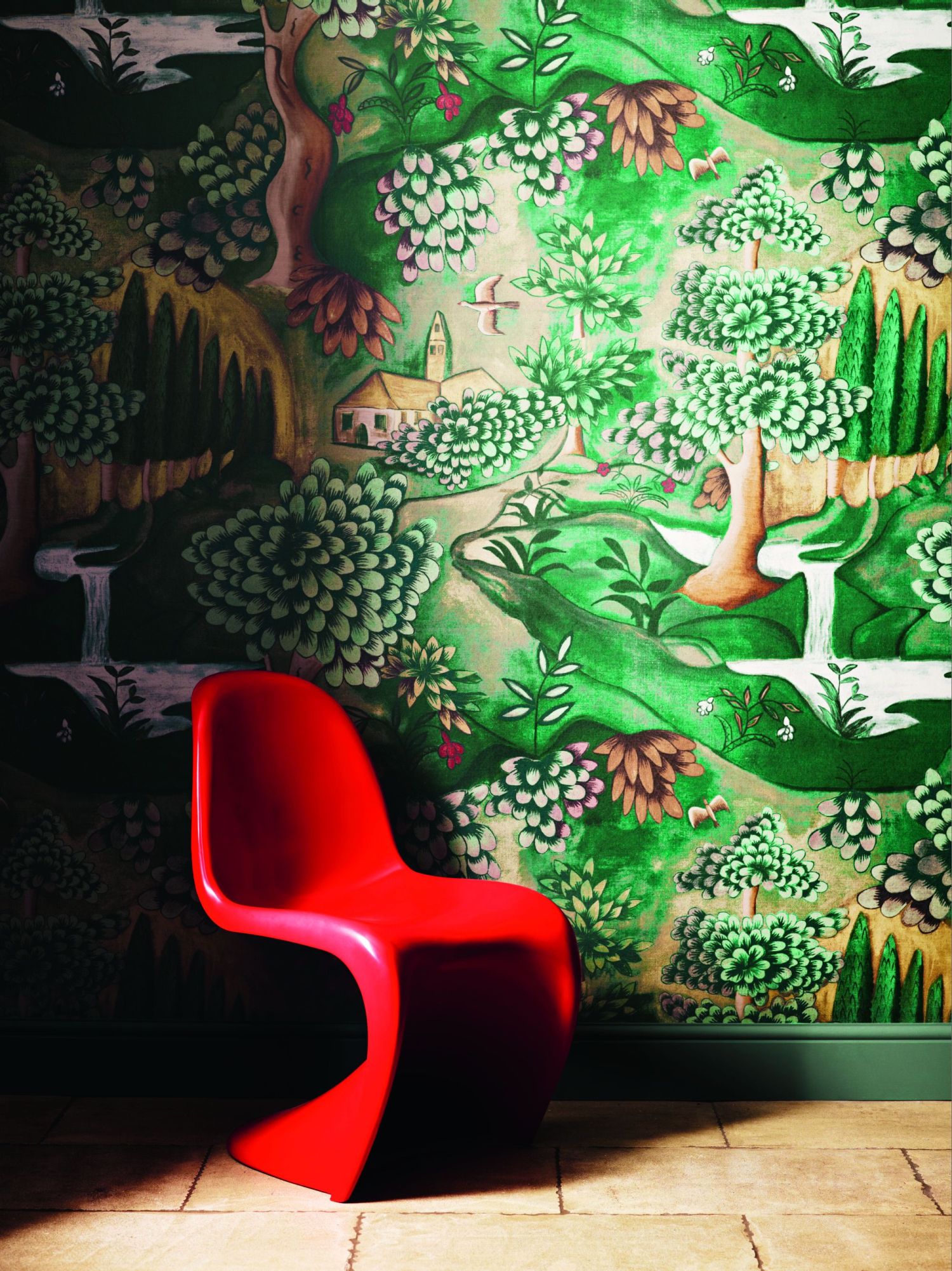 Verdure By Zoffany Wallpaper Direct