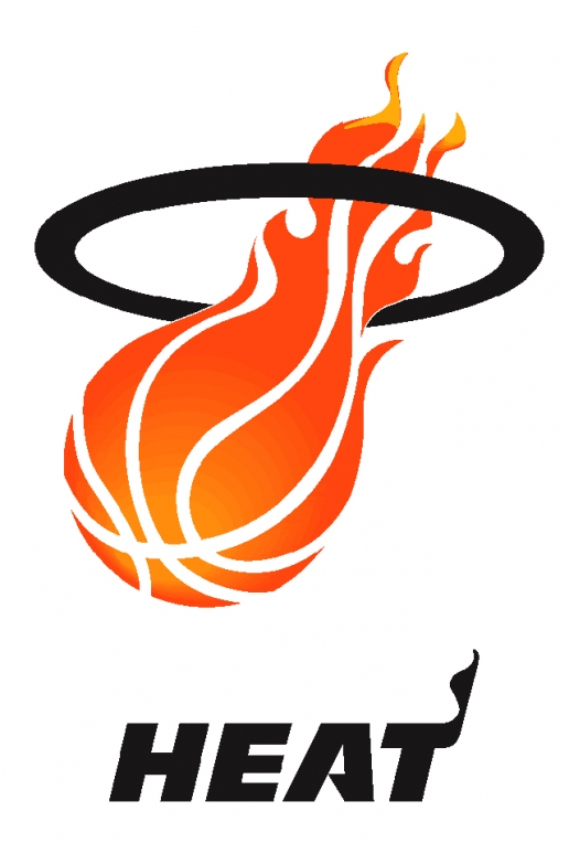 Simple Miami Heat Logo iPhone HD Wallpaper