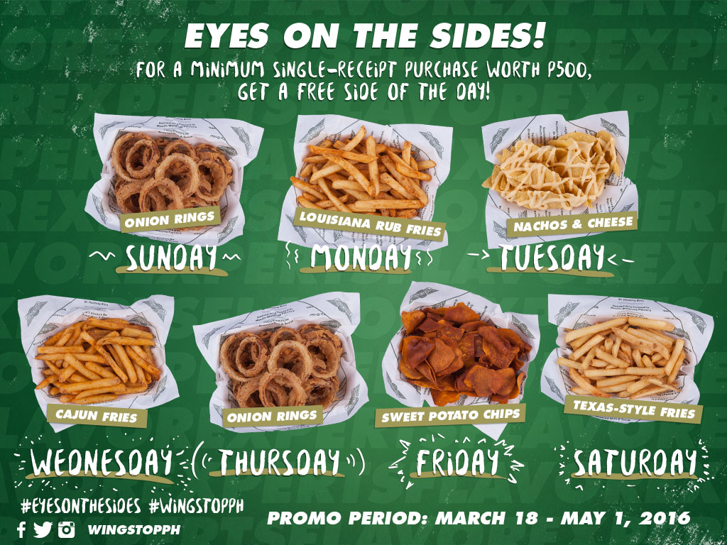 Wingstop X Itsberyllicious Giveaway Win P1500 Gcs With Eyes On