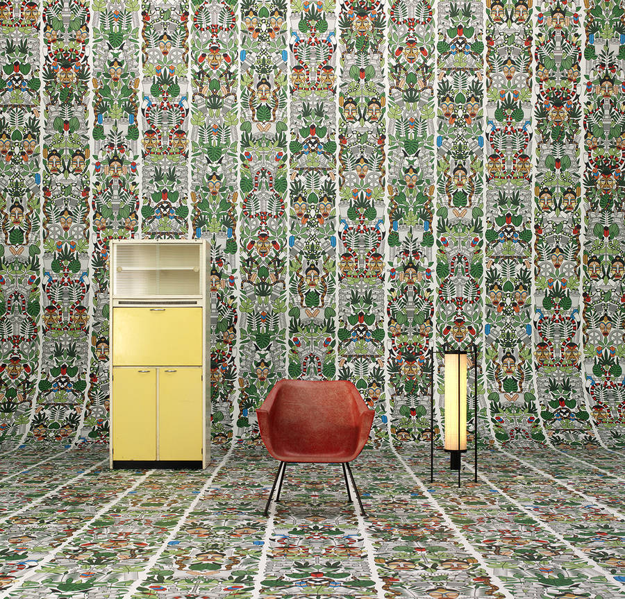 Home Lime Lace Nlxl Archives Wallpaper By Studio Job L