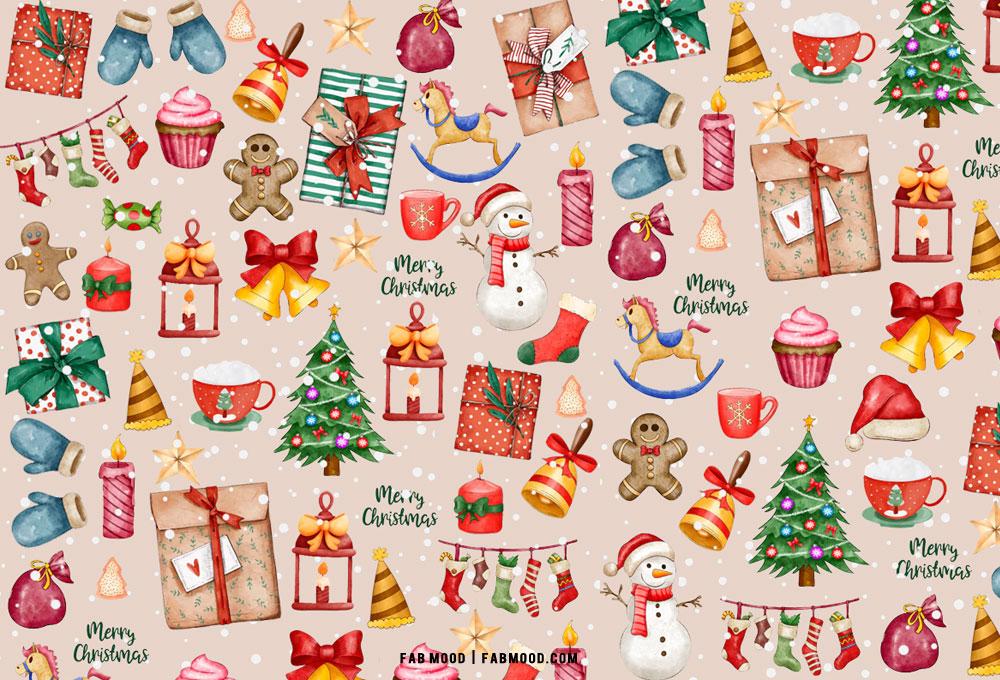 Preppy Christmas iPhone Wallpapers  Wallpaper Cave