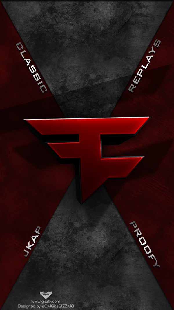Download Awesome Faze Clan Logo in Space Wallpaper | Wallpapers.com