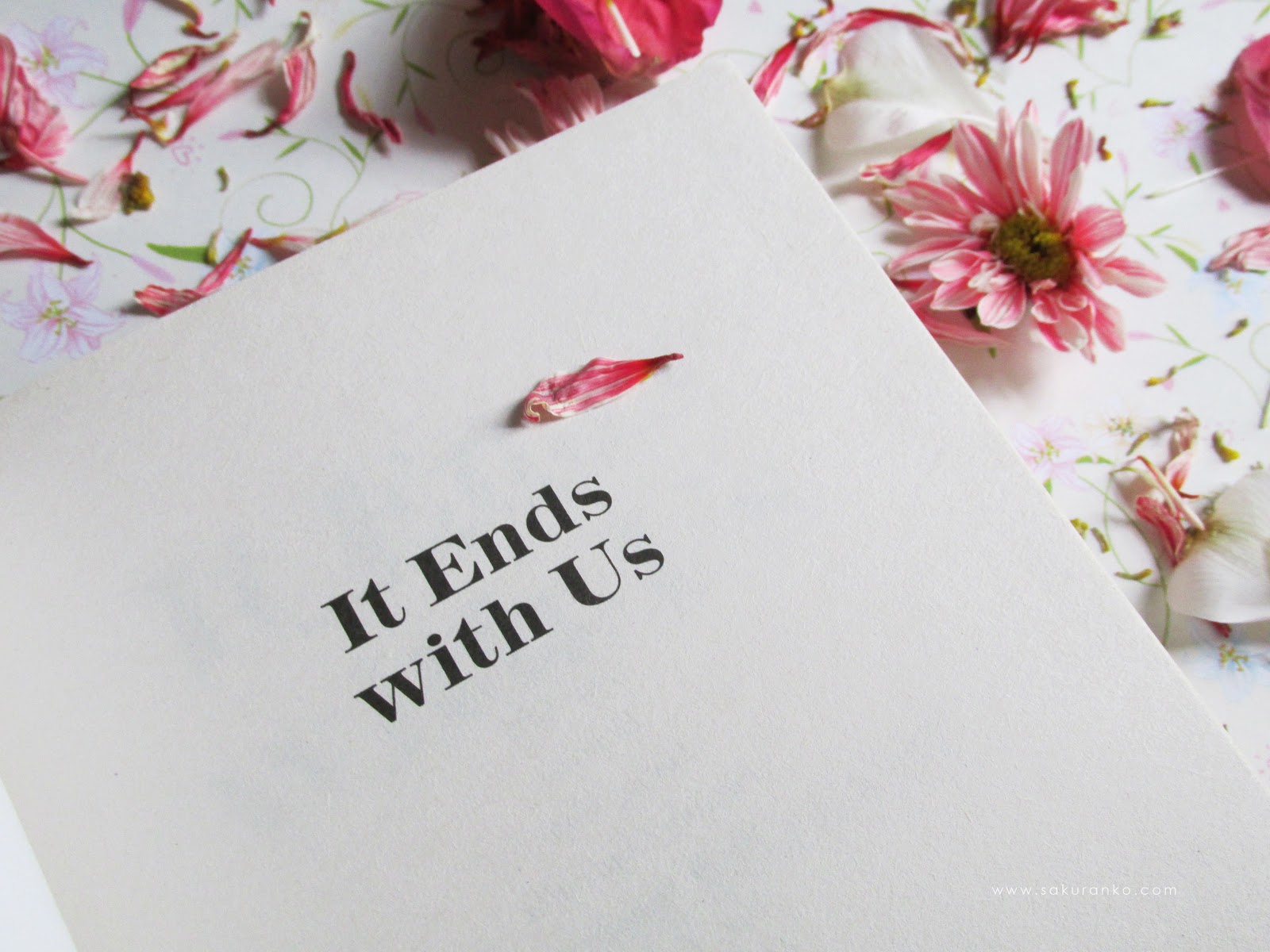 It Ends With Us By Colleen Hoover Sakuranko Lovin