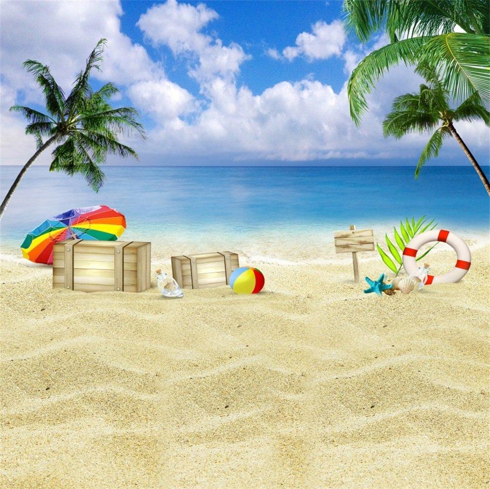 Amazon Aofoto Summer Beach Photography Backdrop Sea